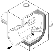 0121n Conical Vortex Valve, wet installation UFT-<em>FluidCon</em> - 