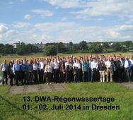 Teilnehmer der 13. DWA-Regenwassertage in Dresden